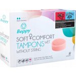Beppy Soft + Comfort Wet Tampons měkké tampony bez šňůrky 8 ks – Zboží Dáma