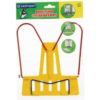 Stojánek na čtení kovový - žlutý – Zboží Dáma