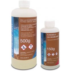 CB Resin Art epoxidová pryskyřice licí čirá 650 g