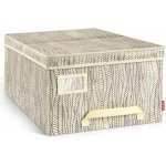 Tescoma Krabice na oděvy FANCY HOME 40 x 52 x 25 cm smetanová – Hledejceny.cz