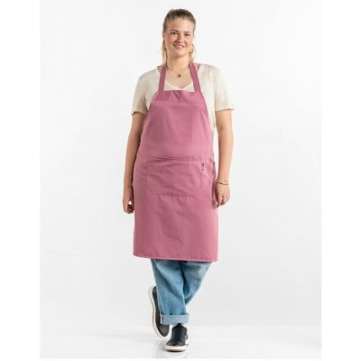 Chaud Devant Kuchářská zástěra s náprsenkou Bib Apron Berry Pink – Hledejceny.cz