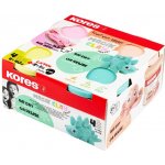 KORES Modelovací hmota MAGIC CLAY PASTEL set 4 barvy á 40g – Hledejceny.cz