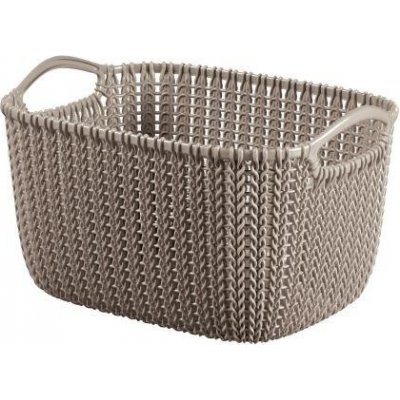 KNIT košík 30x22x17cm 8l "S" plastový HN – Zboží Mobilmania