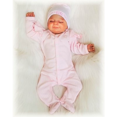 Dětský růžový overal Proužek – Zboží Dáma