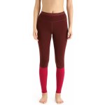Icebreaker Wmns ZoneKnit 260 Leggings Esresso/Cherry/Cb – Zboží Dáma