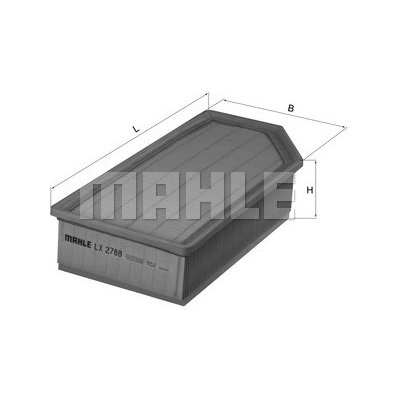 MAHLE ORIGINAL Vzduchový filtr LX2788 – Hledejceny.cz