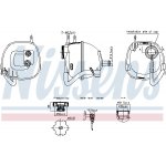 996222 NISSENS Vyrovnávací nádoba, chladicí kapalina – Zboží Mobilmania