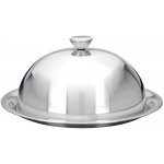 Excellent Houseware Kovový podnos na ovoce s poklopem 20x24x12 cm A12900000 stříbrný – Zboží Dáma