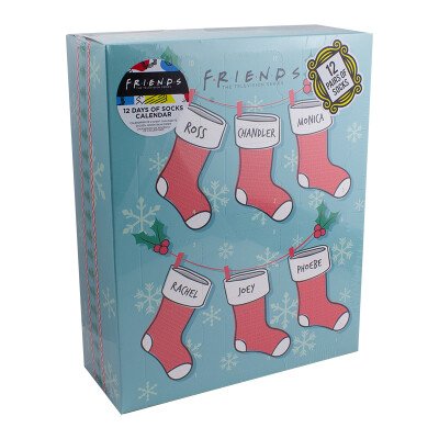Adventní kalendář Přátelé - Ponožky – Hledejceny.cz