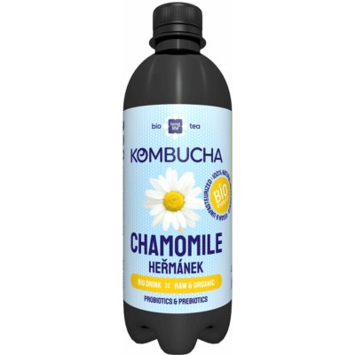 Long Life Biotea Bio Kombucha Heřmánek 0,5 l – Hledejceny.cz