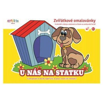 Zvířátkové omalovánky U nás na statku