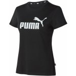 Puma ESS Logo Tee černá – Zboží Mobilmania