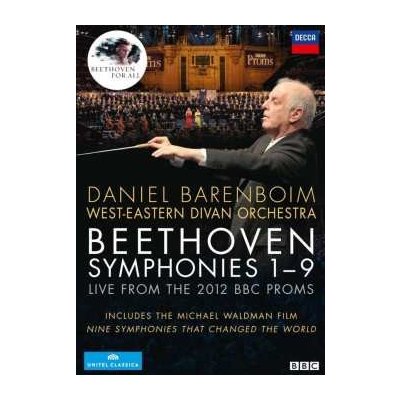 Ludwig van Beethoven - Symphonies 1 – 9 Live From The 2012 BBC Proms DVD – Zboží Mobilmania