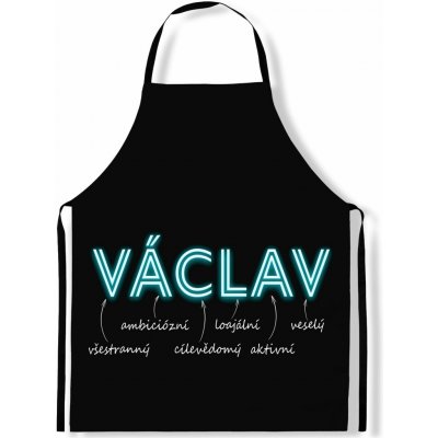 IMPAR Zástěra Mužská jména Neon Václav – Hledejceny.cz