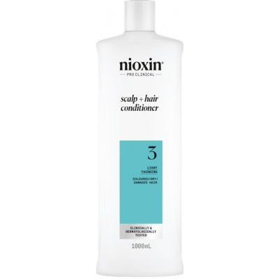 Nioxin System 3 Scalp a Hair Conditioner 1000 ml – Zboží Dáma