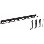 Prosperplast Border obrubník IB1057 800 x 5,7 cm černá 1 ks – Hledejceny.cz