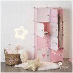 Atmosphera for kids do dětského pokoje, 64 x 31 x 124 cm, růžová – Hledejceny.cz