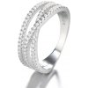 Prsteny Majya Stříbrný prsten překřížený ANITA 10031 5