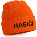 ON-DESIGN Zimní čepice s výšivkou Hasiči oranžová – Hledejceny.cz