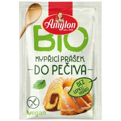 Amylon Prášek kypřicí do pečiva bezlepkový BIO Bez příchutě 12 g – Zboží Dáma