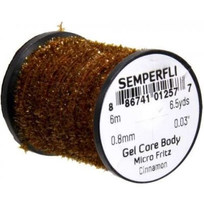 Semperfli Šenylka Gel Core Body Micro Fritz Cinnamon 0,8mm – Hledejceny.cz