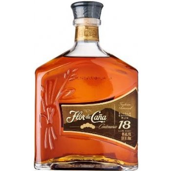 Flor de Caňa Centenario 18y 40% 1 l (karton)