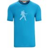 Pánské sportovní tričko Icebreaker Mens Tech Lite II SS Tee Trail Hiker Geo blue