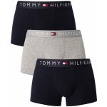 Tommy Hilfiger 3Pack boxerky Black, Grey&White – Zbozi.Blesk.cz
