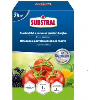Substral Osmocote dlouhodobé hnojivo pro ovoce zeleninu 750 g