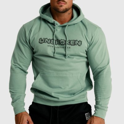 Fitness Bez zipu Iron Aesthetics Unbroken dusty green – Zboží Mobilmania