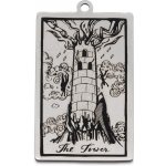 Přívěsek Tarotové karty - věž chirurgická ocel TC 385-1 – Hledejceny.cz