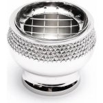 Nefertitis Miska mosaz barva stříbrná zdobená 5,5 cm NF26824 - výška cca 5,5 cm – Hledejceny.cz