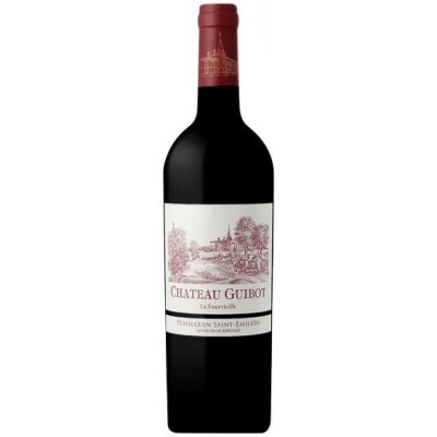 Chateau Guibot la Fourvieille 2017 Puisseguin Saint Emilion červené suché 13,5% 0,75 l (holá láhev) – Zboží Dáma