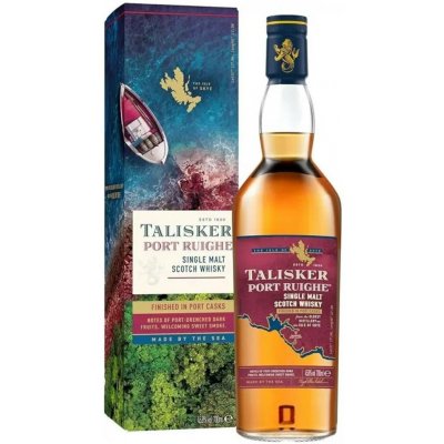 Talisker Port Ruighe 45,8% 0,7 l (karton) – Zboží Dáma