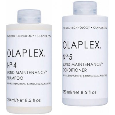 Olaplex No. 4 Bond Maintenance Shampoo 250 ml + No. 5 Bond Maintenance Conditioner 250 ml dárková sada