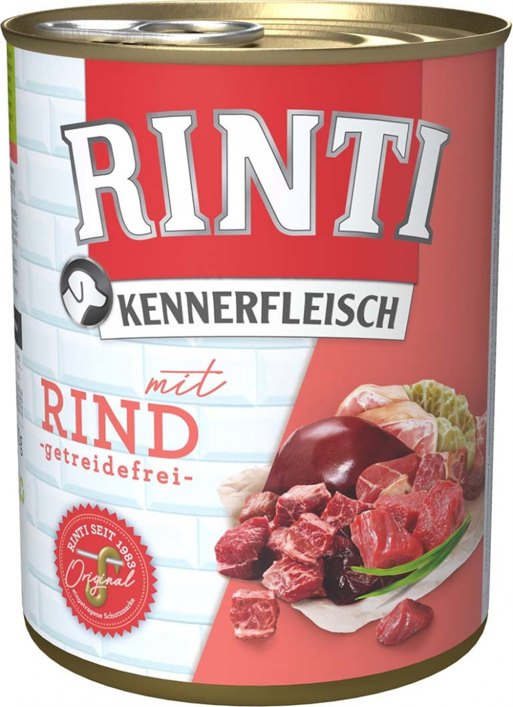 Rinti Kennerfleisch hovězí 24 x 800 g