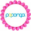 Gumička do vlasů Papanga Classic velká - neonová růžová