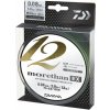 Rybářské lanko Daiwa Šňůra Morethan 12 Braid EX+SI Lime Green 135m 0,14mm 12,2kg