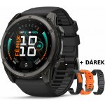 Garmin Fenix 9 51 mm AMOLED Carbon DLC Black 010-04763-11 – Zboží Živě