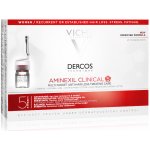 Vichy Dercos Aminexil Clinical 5 cílená péče proti vypadávání vlasů pro ženy Mult-Targed Anti-Hair Loss Treating Care 21 x 6 ml – Sleviste.cz