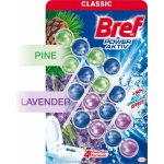 Bref Power Aktiv Pine Lavender tuhý WC blok 4 x 50 g – Hledejceny.cz