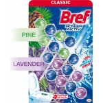 Bref Power Aktiv Pine Lavender tuhý WC blok 4 x 50 g – Zboží Dáma