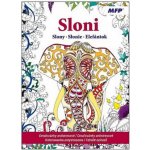 Omalovánky antistresové Sloni 210x290/32s – Zboží Dáma