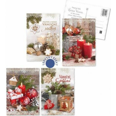 ARGUS Vánoční pohlednice 06110303-c – Zboží Dáma