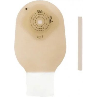 Dansac Nova 1 Infant 30 ks—Dětský, výpustný, průhledný, otvor 0-40 mm – Sleviste.cz