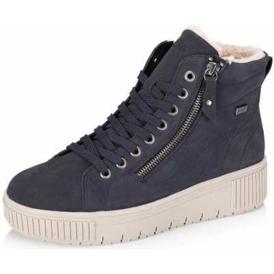 Remonte dámská kotníková obuv D3B71-14 modrá – Zboží Mobilmania