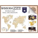 Wooden City 3D puzzle Mapa Světa M 31 ks WM501 – Zbozi.Blesk.cz