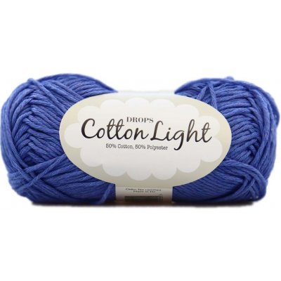 Drops Cotton Light 33 jasná modrá – Hledejceny.cz