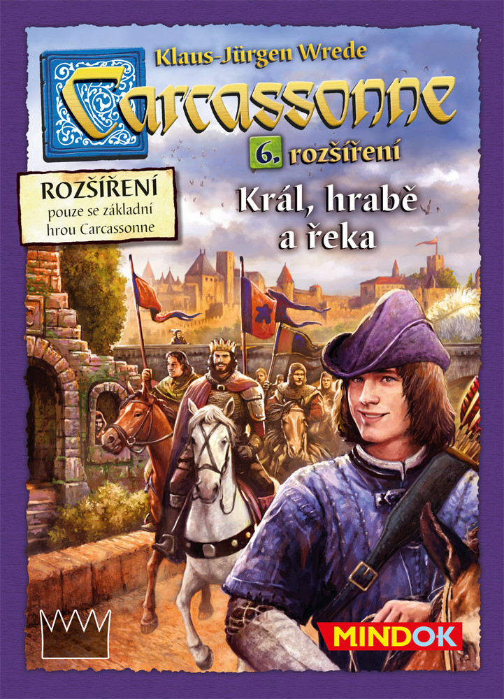 Mindok Carcassonne 2.edice Král hrabě a řeka