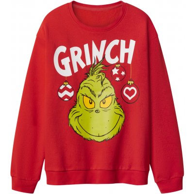 Dámská mikina Grinch červená – Zboží Dáma
